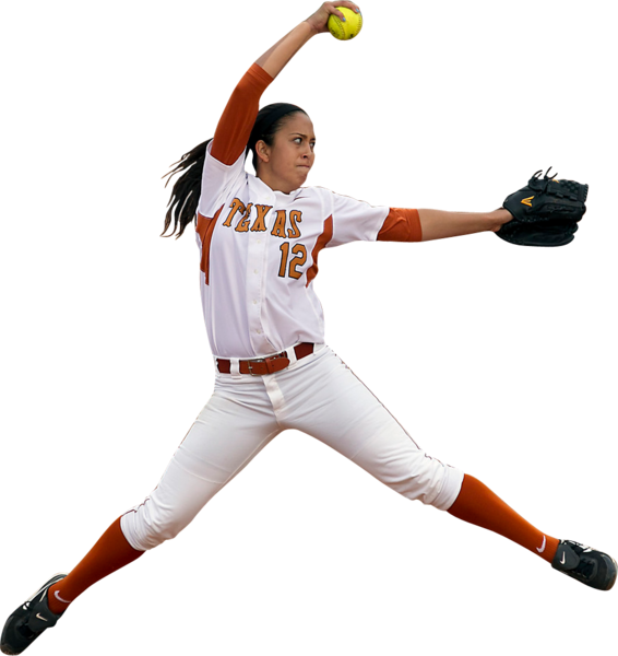 Softball Pitcher - Softball Pitcher Png (566x600), Png Download