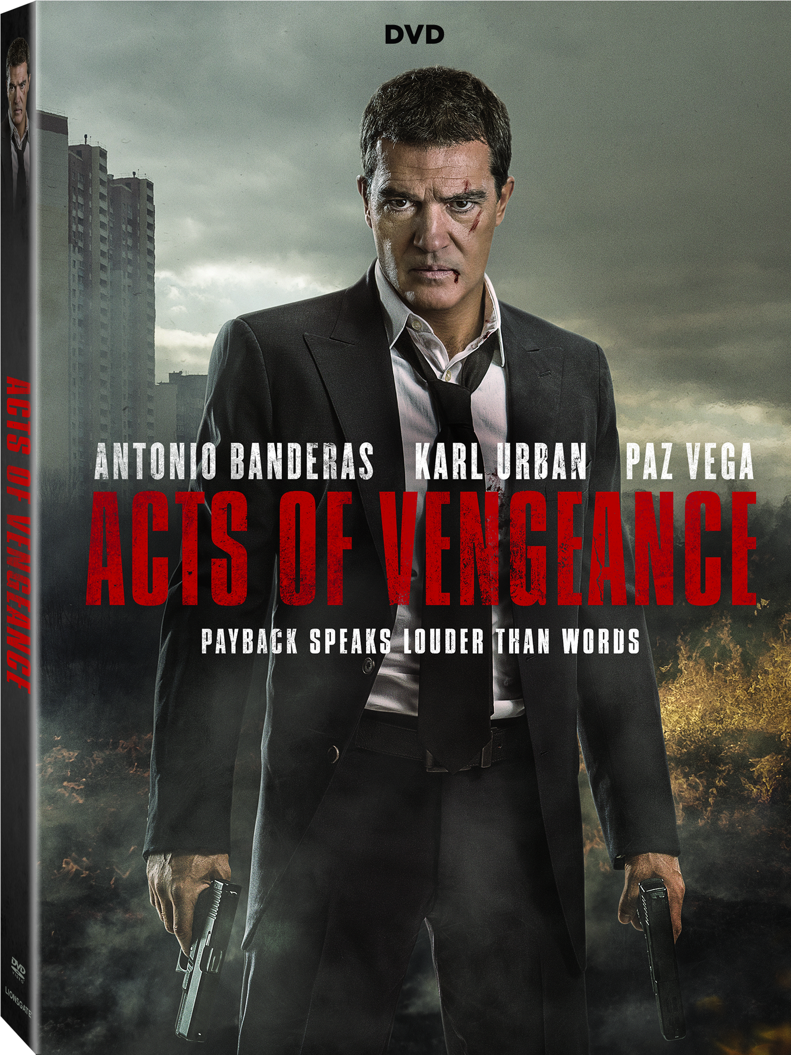 Dvd Box Art Download - Acts Of Vengeance 2017 (1920x2550), Png Download