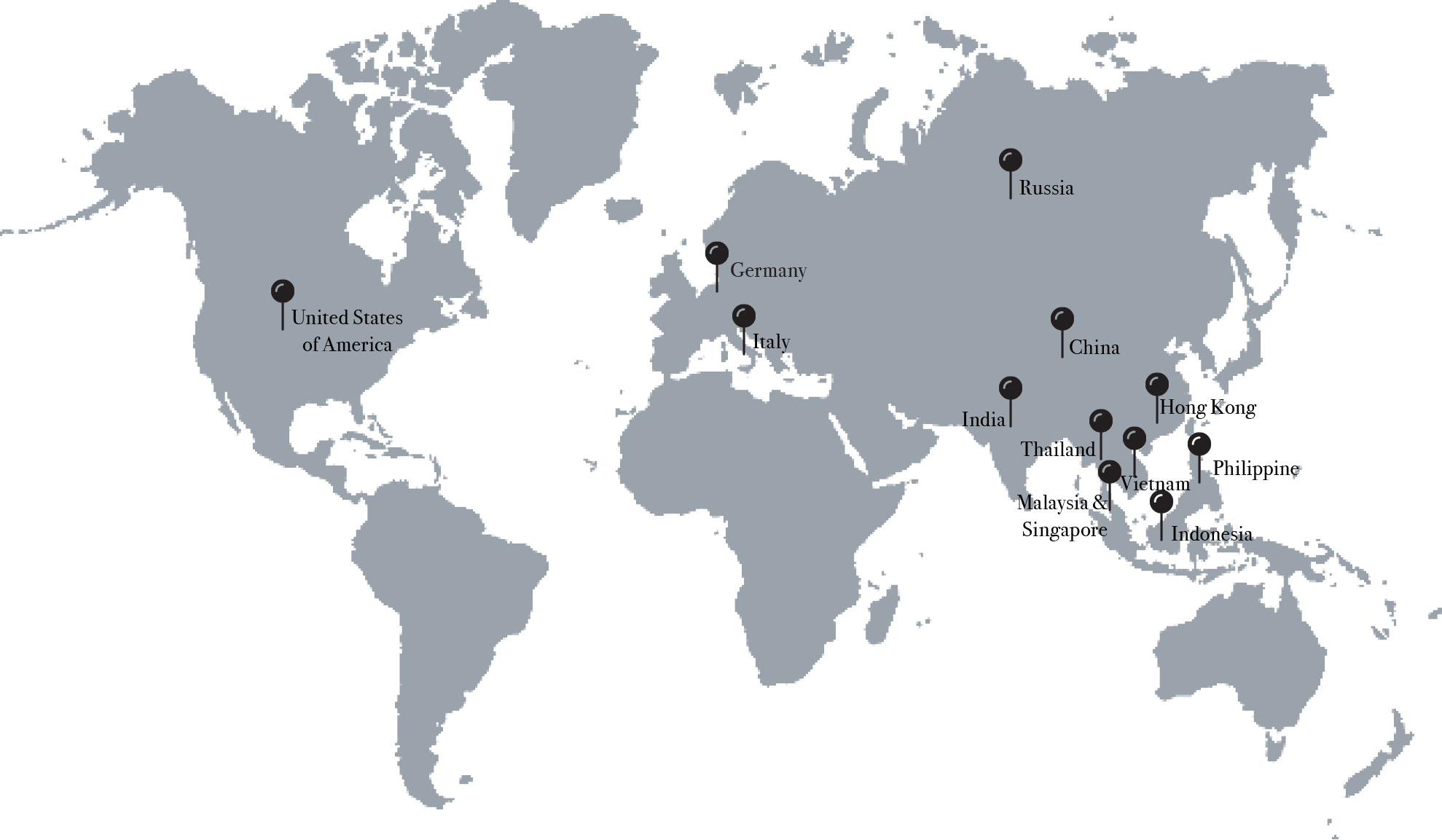 Indonesia Global Law Firm Is A Trusted, Registered - Global Salmon Farm Map (1979x1153), Png Download