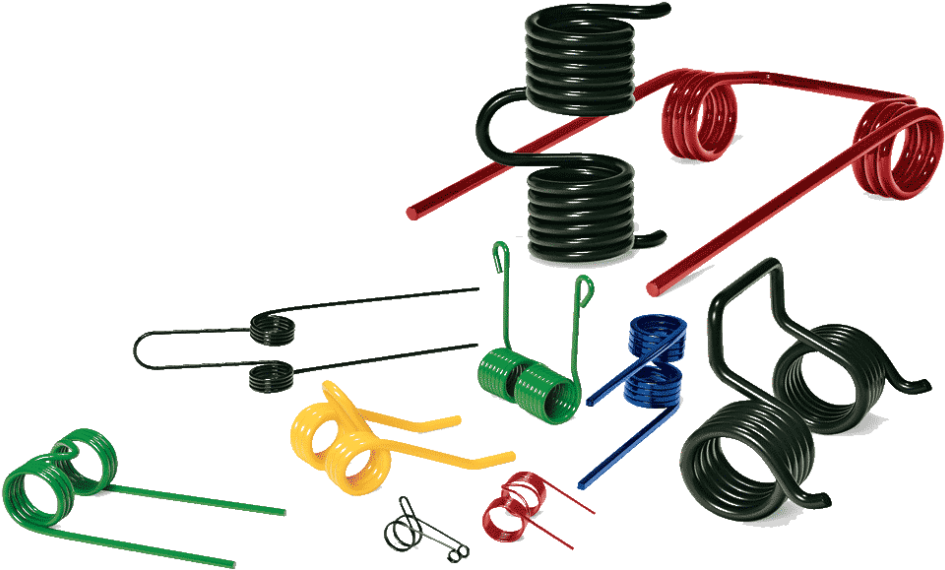 Double Torsion Springs - Coil Spring Torsion (960x579), Png Download