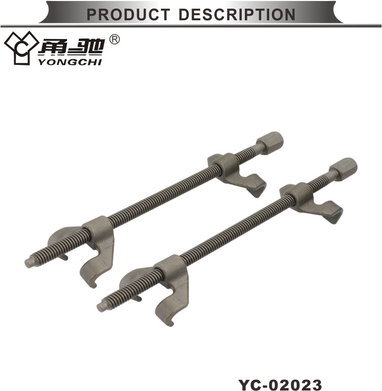 Heavy Duty Suspension Hook Coil Spring Compressor 380mm - Lever (751x804), Png Download