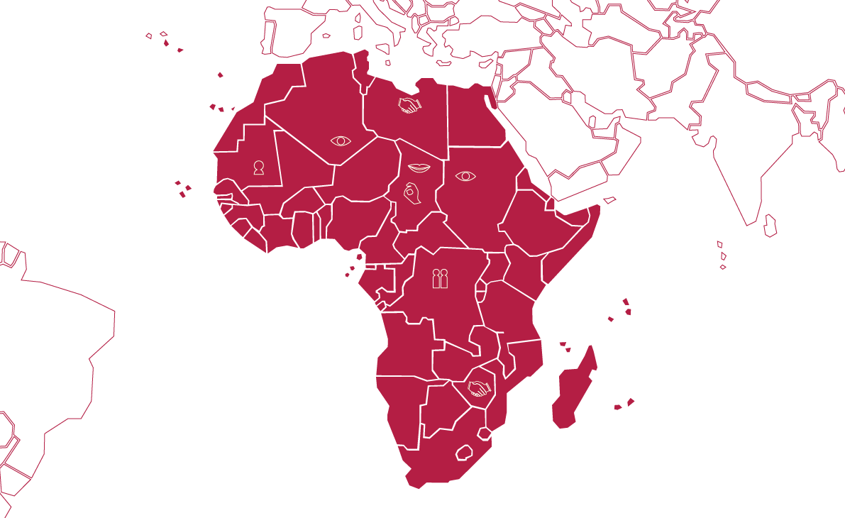 Africa - South And East Africa (1191x730), Png Download