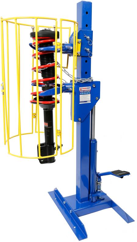 Tradequip Hydraulic Coil Spring Compressor 1221t - Machine (500x800), Png Download
