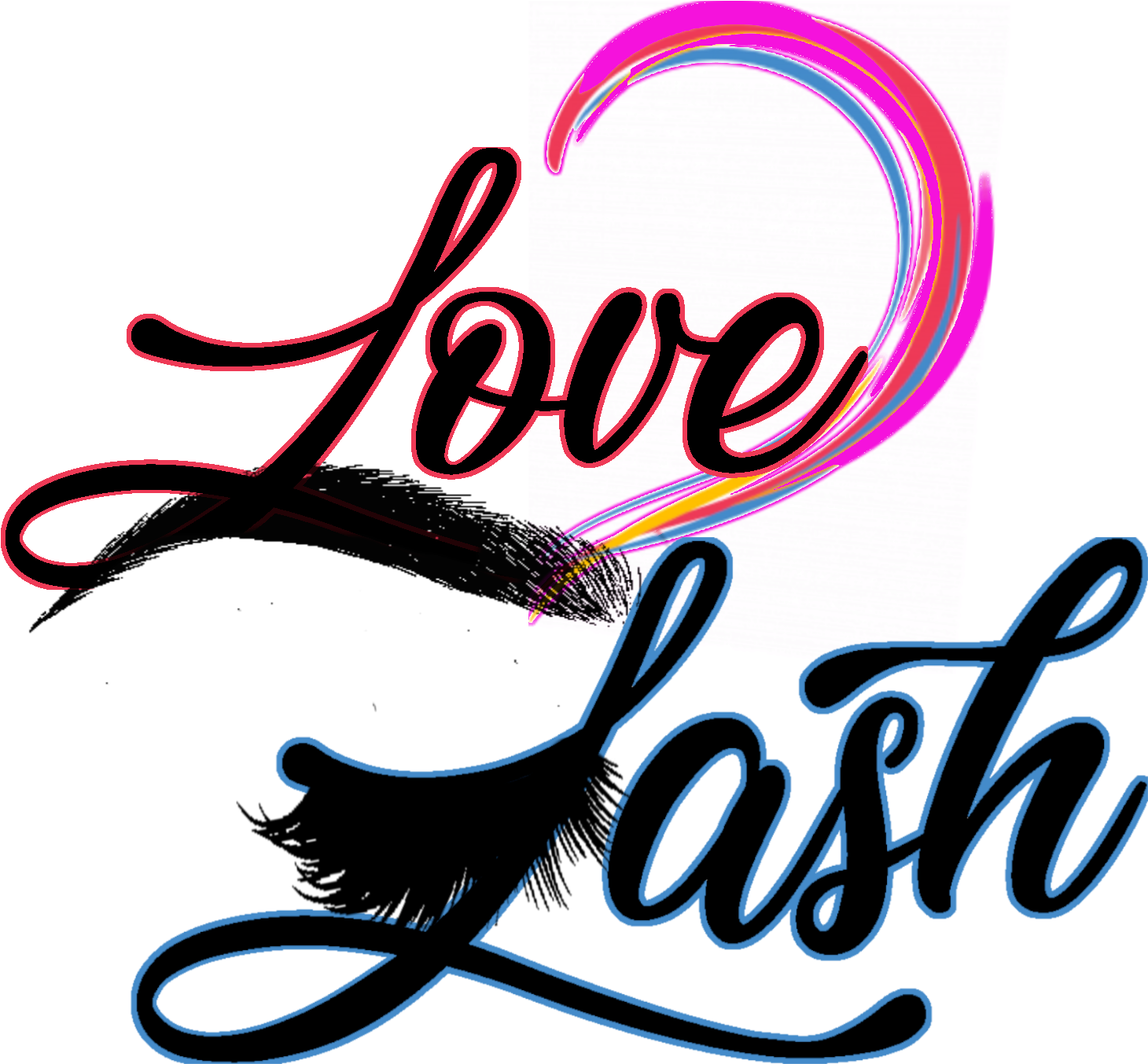 Download Love Lash Calligraphy Png Image With No Background Pngkey Com
