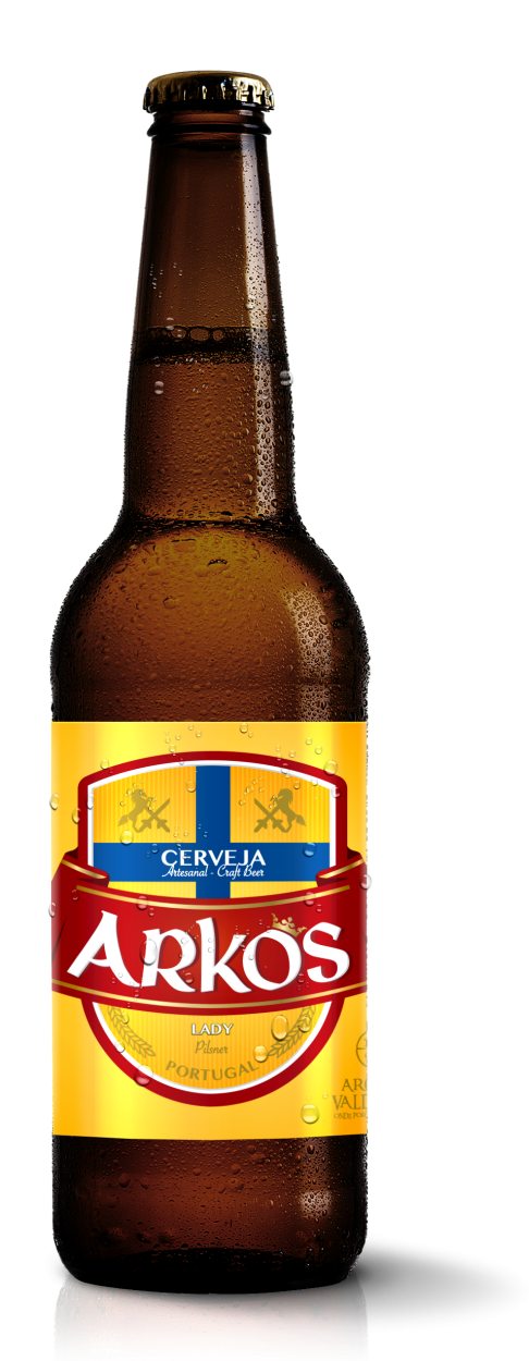 Https - //www - Arkos - Pt/wp-content/uploads/ - Beer Bottle (640x1280), Png Download