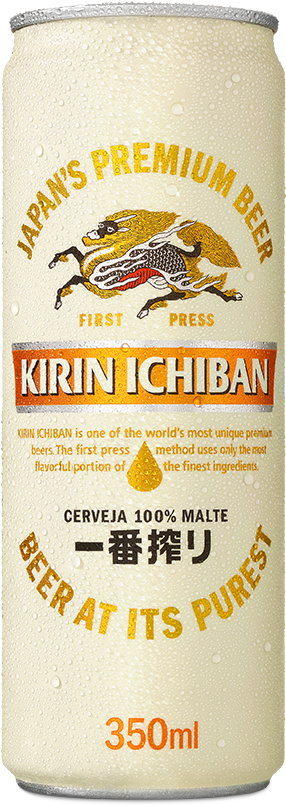 Cerveja Japonesa Kirin Ichiban Em Lata De 350ml - Cerveja Japonesa Kirin Ichiban (374x886), Png Download