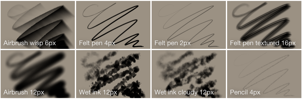 1701 New Brushes Original Shape01 - Pine (968x318), Png Download