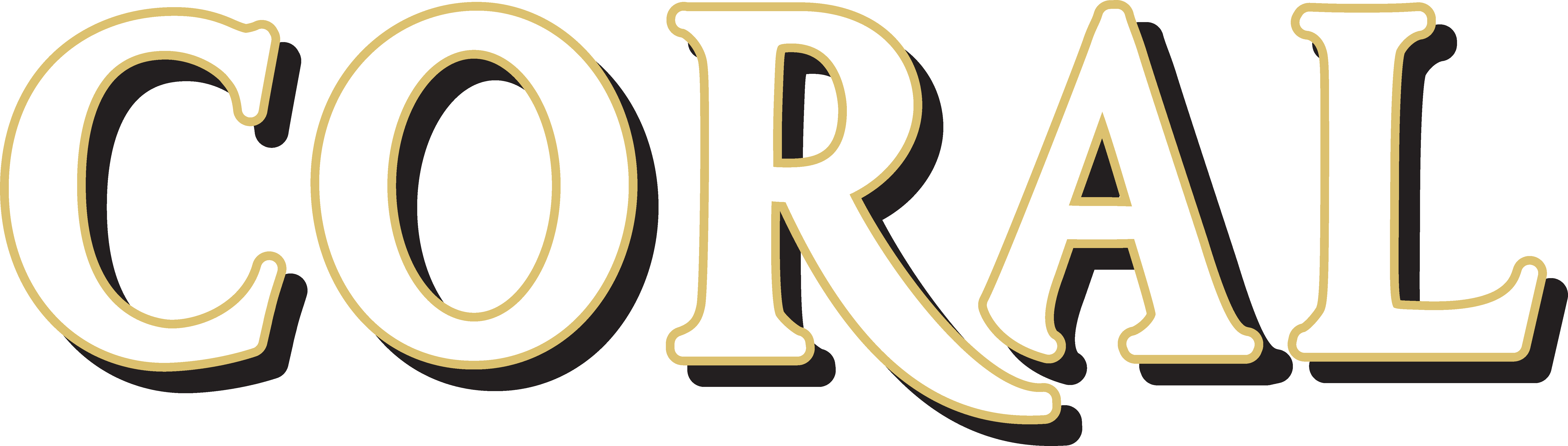 File - Coral Logo - Svg - Coral Cerveja (7460x2120), Png Download