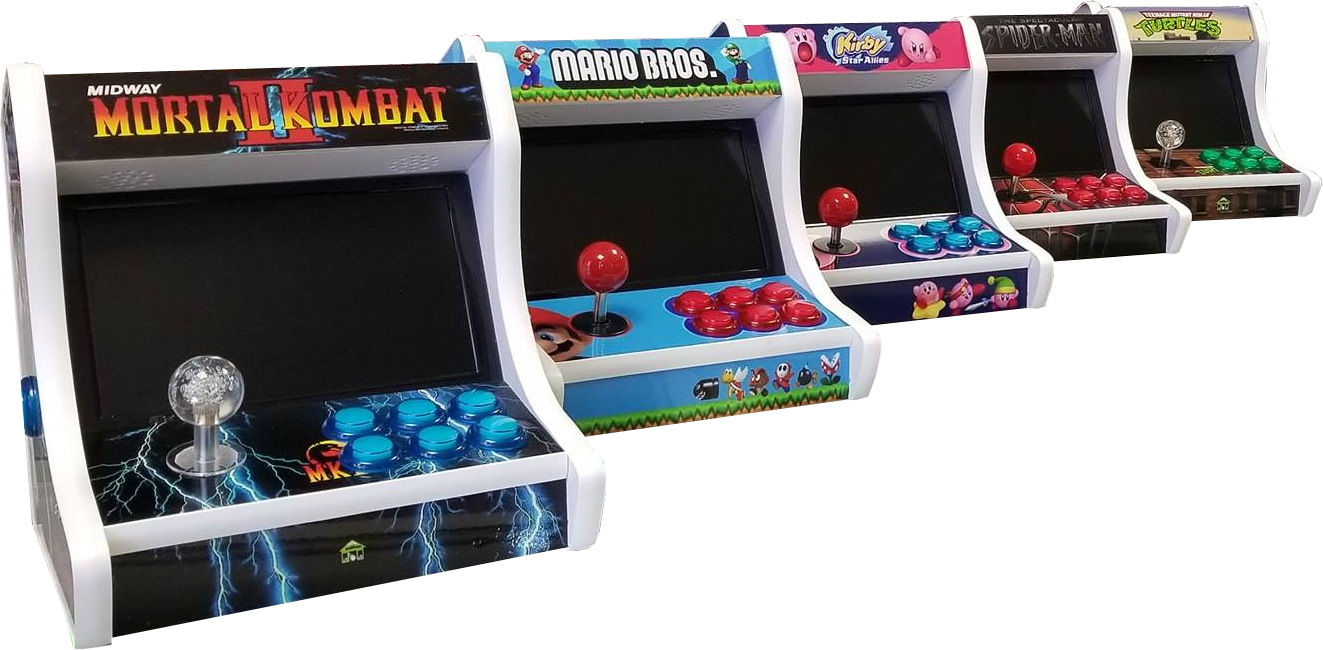 Right Banner - Video Game Arcade Cabinet (1323x650), Png Download