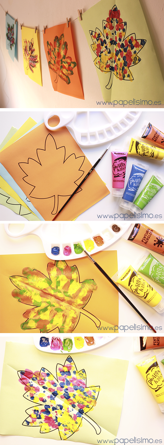 Cheap With Actividades Faciles Para Nios - Manualidades Para Pintar Con Niños (567x1535), Png Download