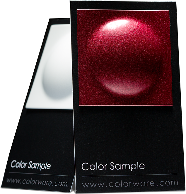 Each Paint Sample Goes Through The Same Paint Processes - Colorware Matte Metallic (800x700), Png Download
