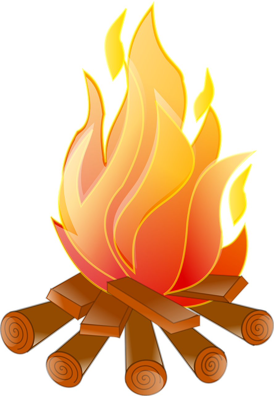 Heat Flame Clip Art Transprent Png Free - Fire Clipart (888x1280), Png Download