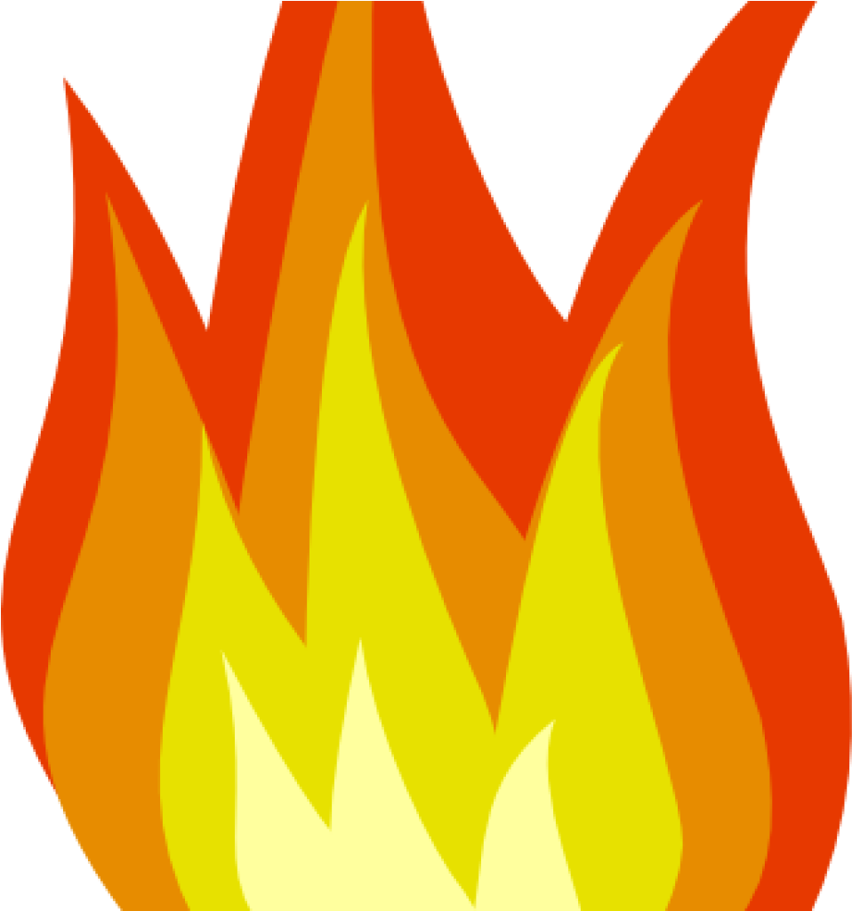 Free Flame Clipart Free Flame Clipart Flame Clip Art - Fire Hot Clip Art (1024x1024), Png Download