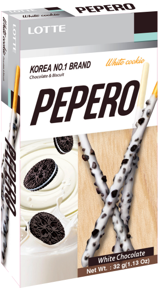 Pepero White Cookie - Pepero White Chocolate Cookies (480x640), Png Download