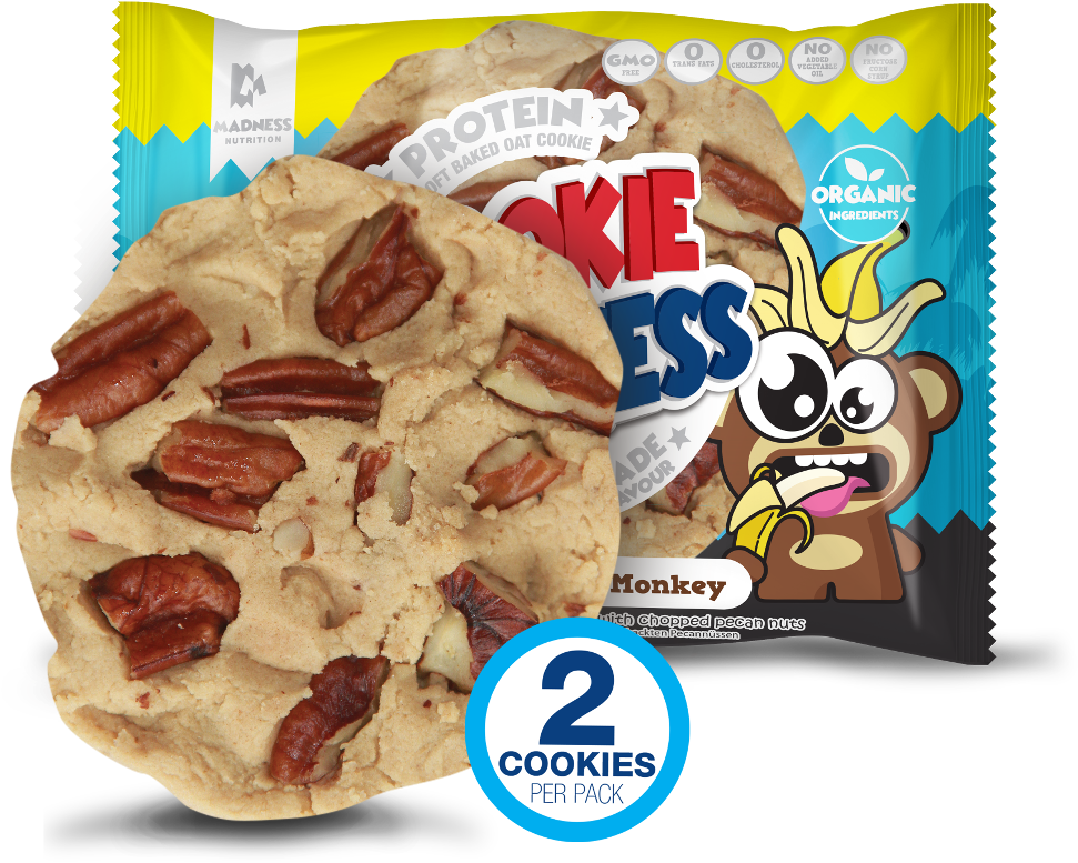 Banana Chunky Monkey - Cookie Madness Protein (1000x1000), Png Download