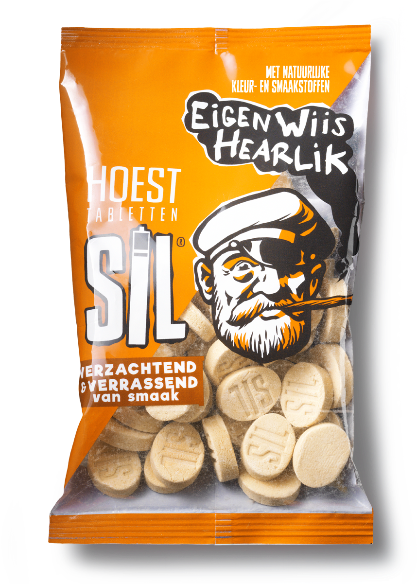 Sil Hoesttabletten - Salmiak Pastilles Sil (1200x1200), Png Download