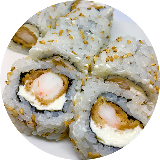 Download Shrimp Tempura Gimbap PNG Image with No Background
