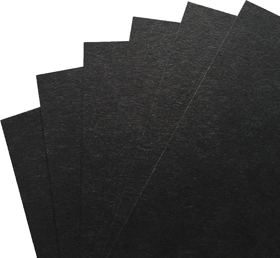 Black Licorice Poptone Cardstock Paper Fan 100 Lb Heavyweight (1000x1000), Png Download