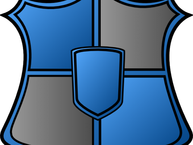 Shield Clipart Shield Shape - Clip Art (640x480), Png Download