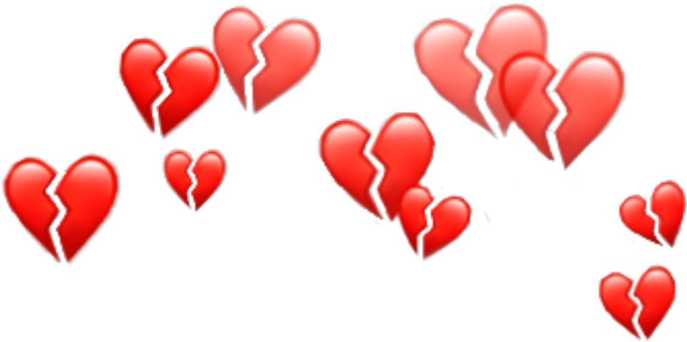 Heart Emoji Crown Png (963x480), Png Download