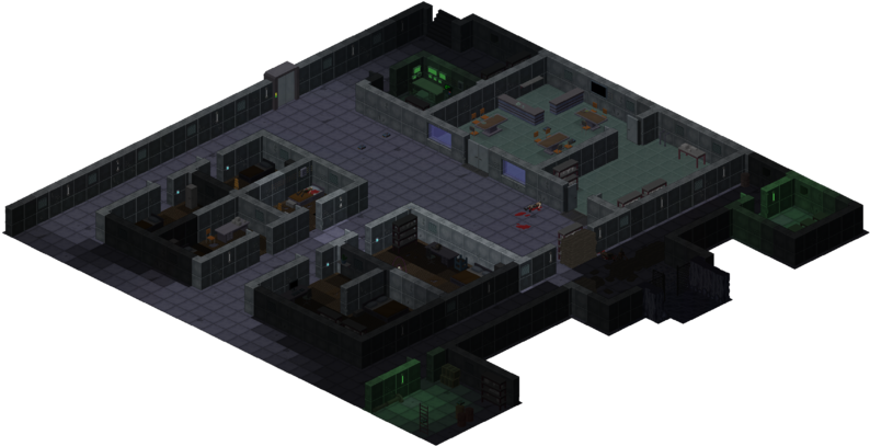 File - Gammacompound3 - Floor Plan (800x421), Png Download