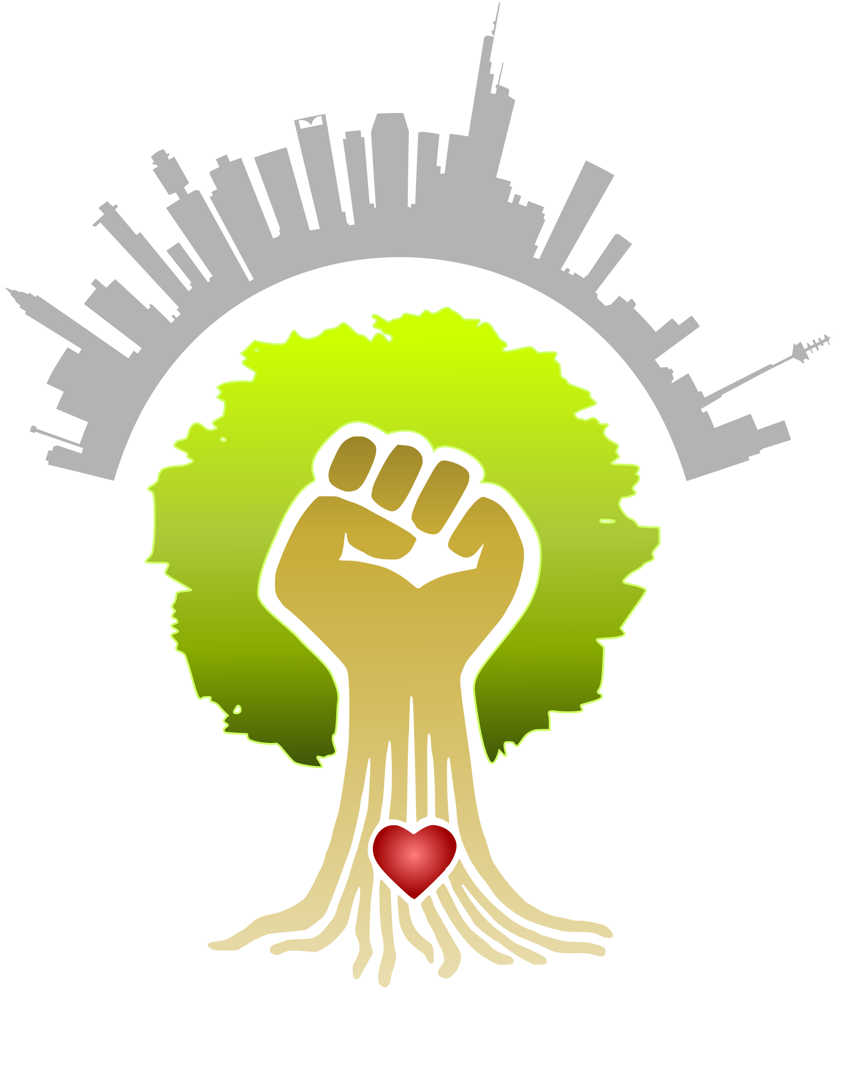 8 Climate Justice Logo Rgb For Dark Background - Illustration (1809x2471), Png Download