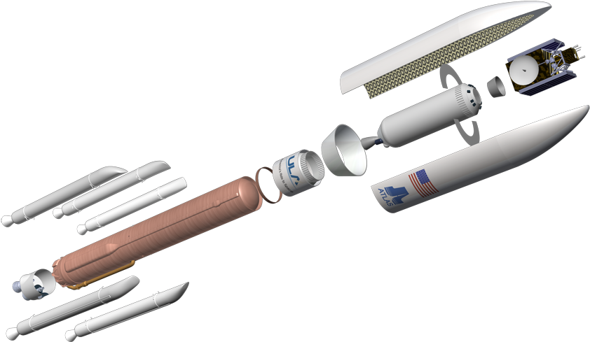 Atlas V - Atlas V 531 (873x523), Png Download