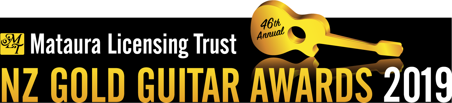 Nz Gold Guitar Awards Logo - Graphic Design (1547x353), Png Download