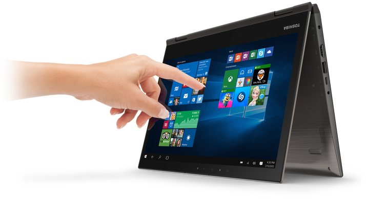 Toshiba Satellite Radius - Toshiba Satellite Radius 12 (740x450), Png Download