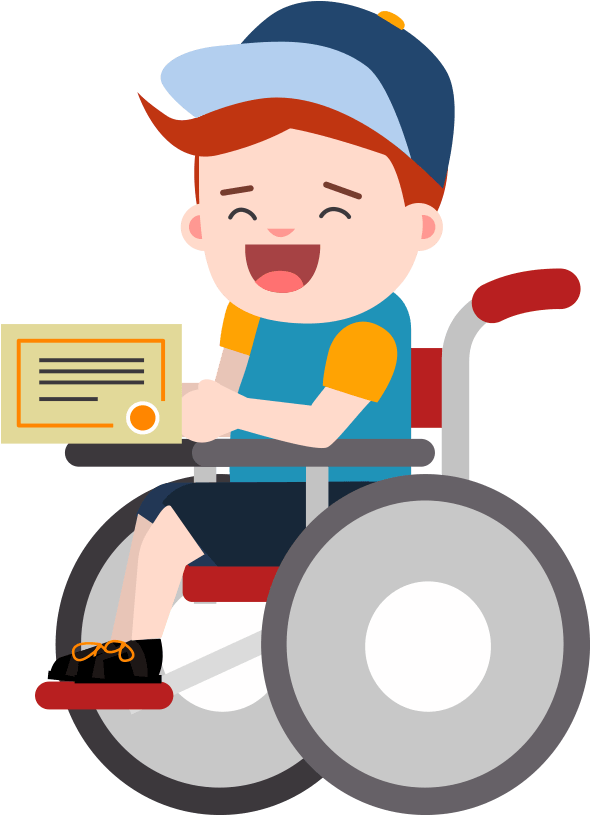 Grants And Funding For Children's Mobility Equipment - Cartoon (658x879), Png Download