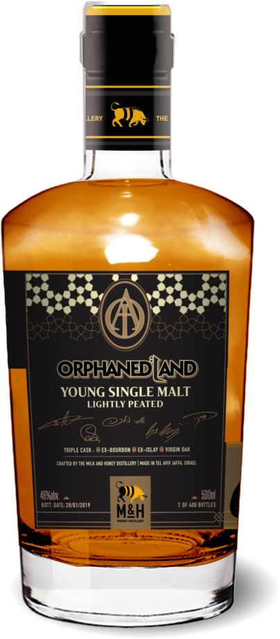 Orphaned Land Young Single Malt - Blended Whiskey (848x1200), Png Download