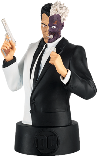 Two Face - - Bust (647x639), Png Download