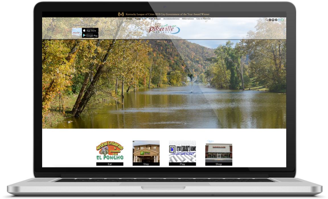 Visit Pikeville (1300x876), Png Download