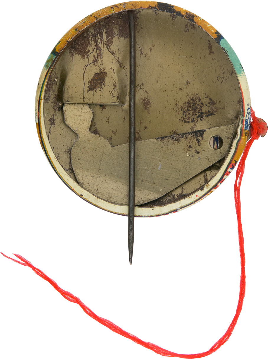 Let's Pull Together Button Back Innovative Button Museum - Circle (1000x1299), Png Download