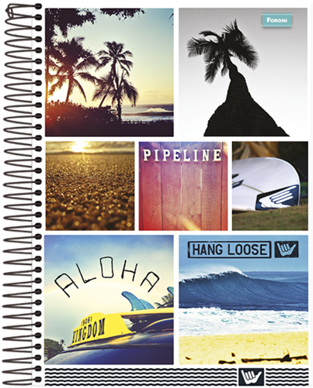 Caderno Hang Loose 2019 (926x926), Png Download