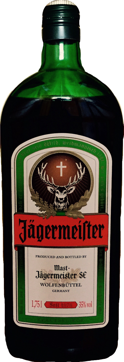 200 Ml Jagermeister (480x1391), Png Download