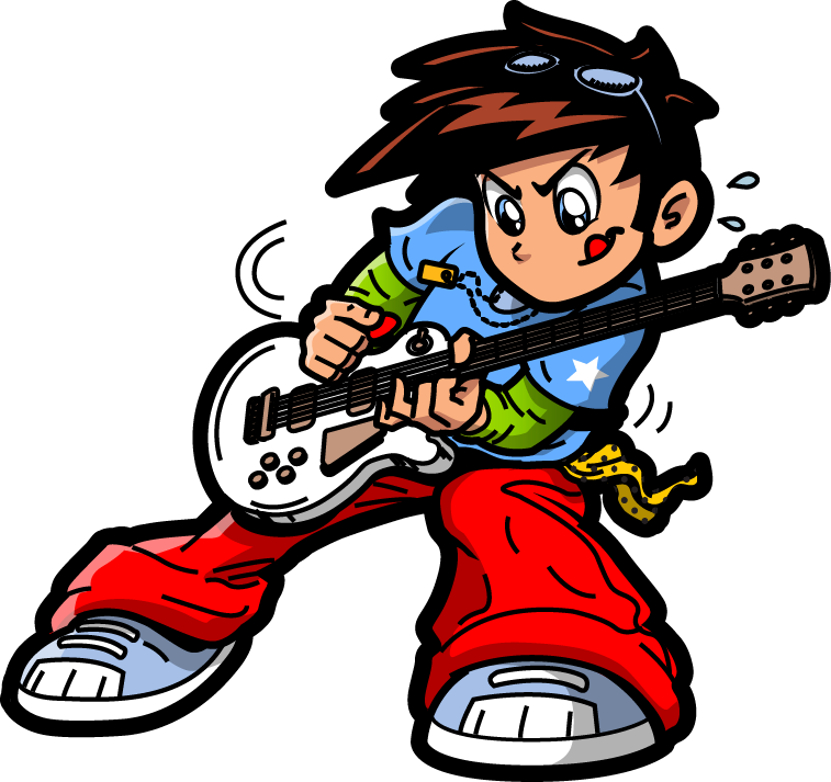 Boy Rock Star Clipart - Rockstar Clipart (757x713), Png Download