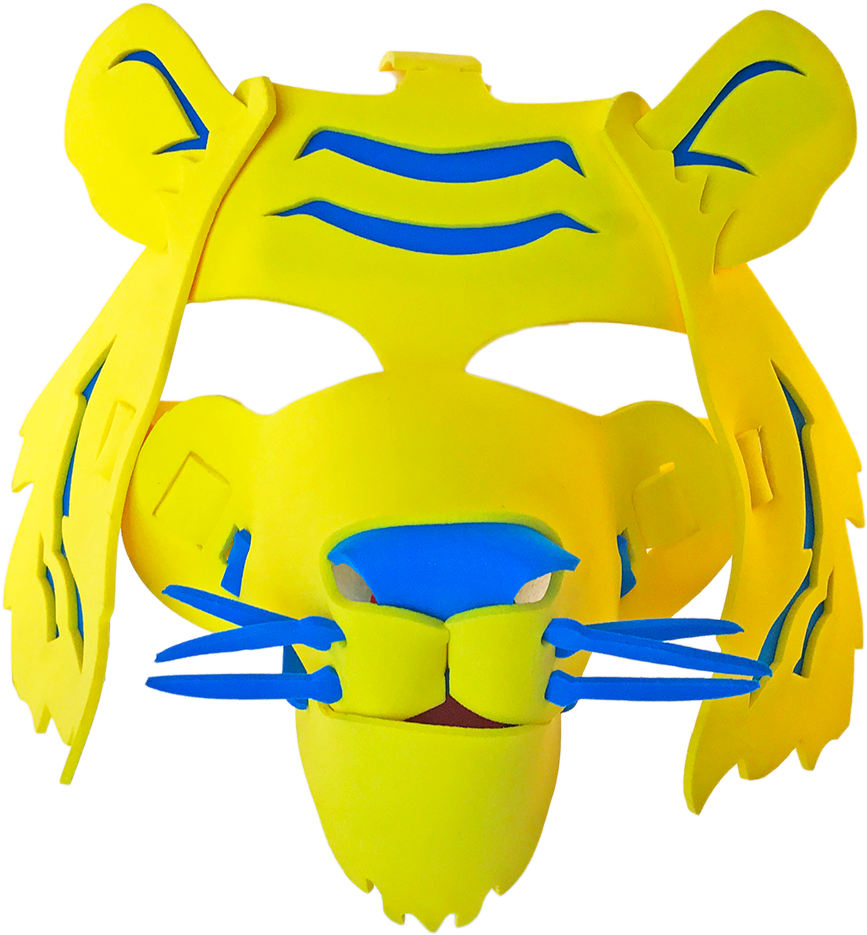 Load Image Into Gallery Viewer, Tiger Masks - Illustration (1000x1000), Png Download
