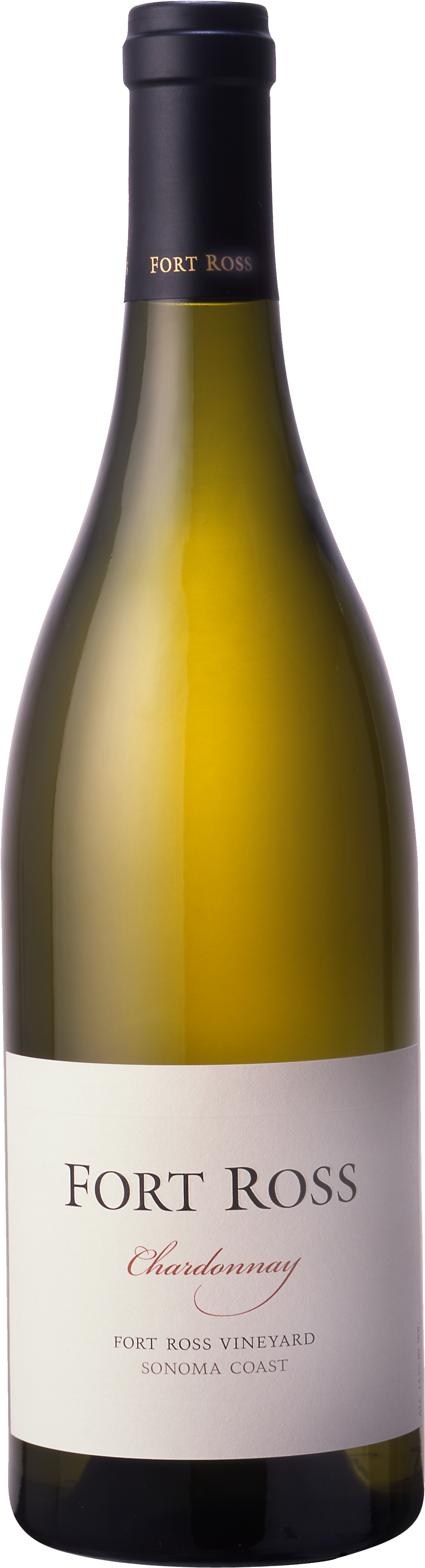 Bottle Silhouette - Fort Ross Chardonnay (2818x4421), Png Download