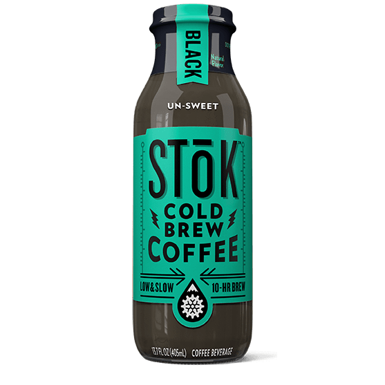 Stok Cold Brew Iced Coffee, Cold Brew, Black Unsweetened - Stok Iced Coffee Unsweetened (557x557), Png Download