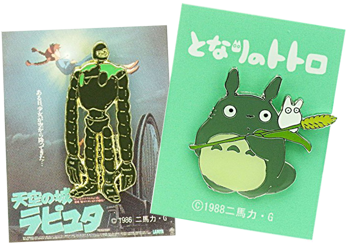 Enamel Pins From Japan (743x526), Png Download