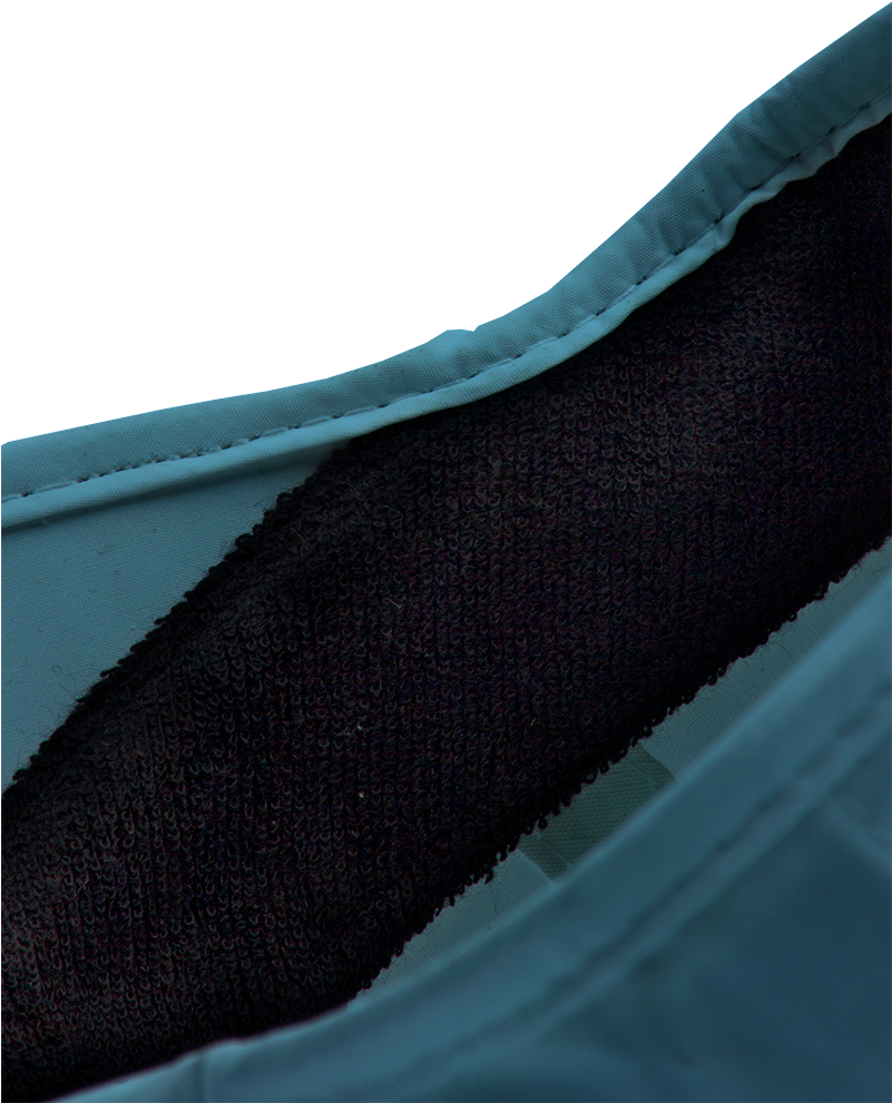 Cap Sweatbandedit Cyan - Slope (800x1120), Png Download