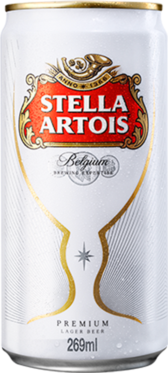 Latinha Stella Artois269 Ml - Stella Artois (900x1400), Png Download