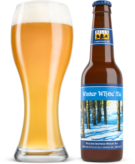 Bells Winter White - Bell's Winter Ale (550x736), Png Download
