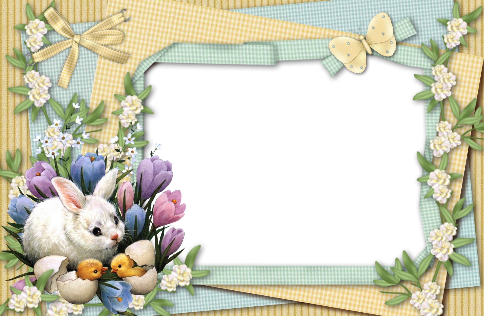 Frames Png Pascoa - Happy Easter (1600x1044), Png Download