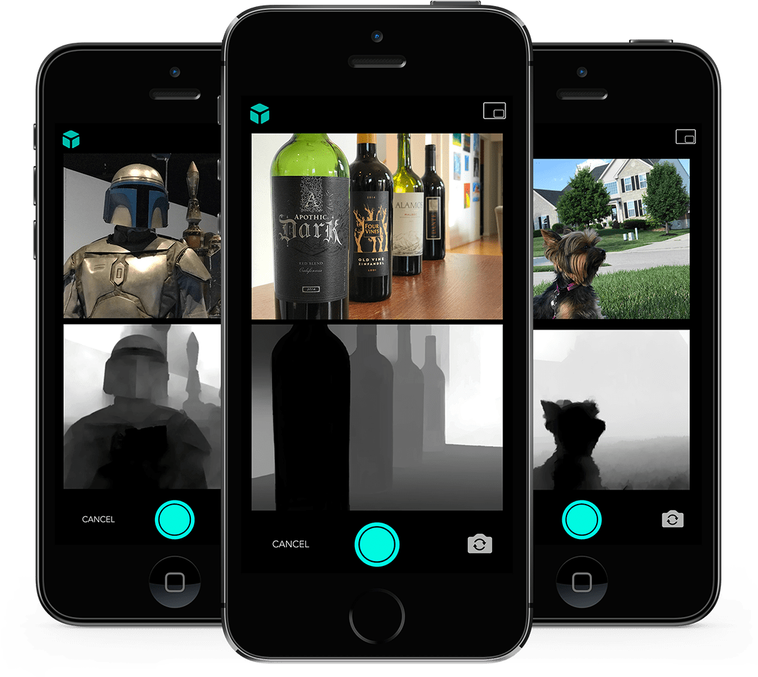 Capture Depth Maps - Iphone (1100x1075), Png Download