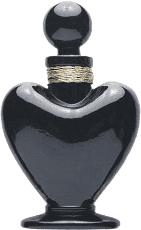 Organic Fragrance Om - Black Perfume Bottle (800x800), Png Download