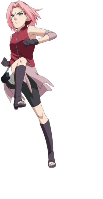 Tumblr M8pql8x4vr1rtj0cco1 - Naruto Shippuden Sakura (500x665), Png Download