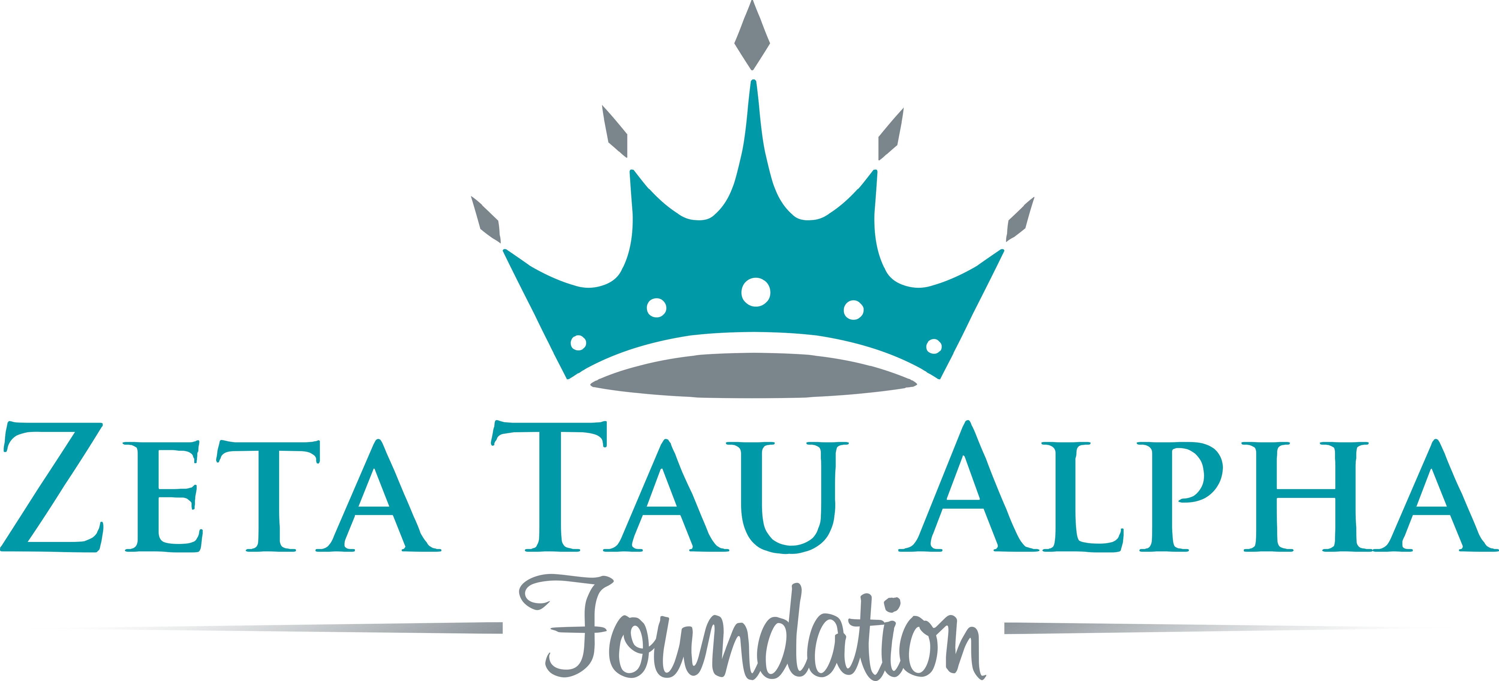 Zeta Tau Alpha - Zeta Tau Alpha Color (5000x2272), Png Download