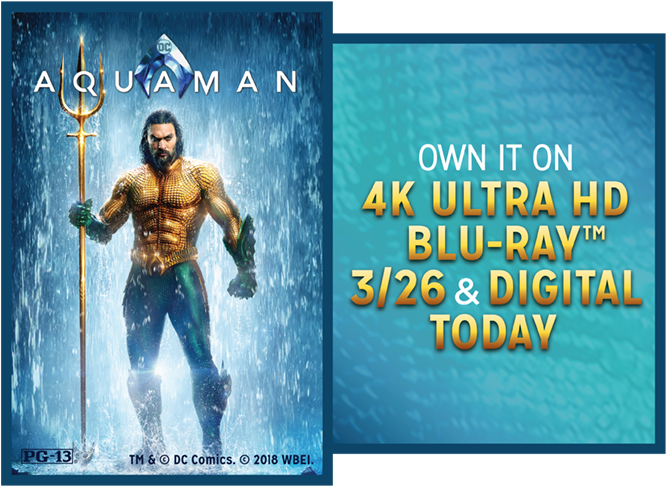 Share - Aquaman Blu Ray Set (720x504), Png Download